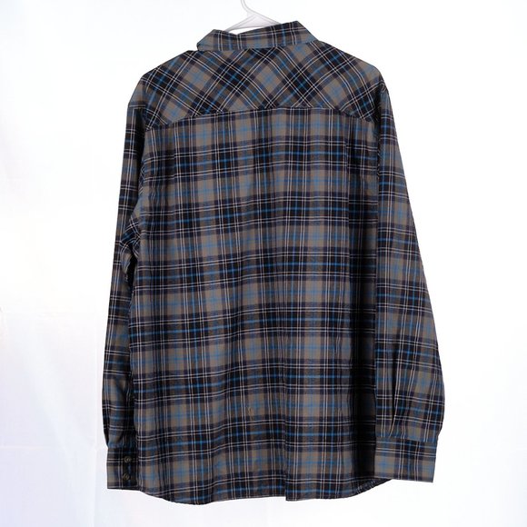 Koppen Men's Plaid Button Down Large - Picture 5 of 6